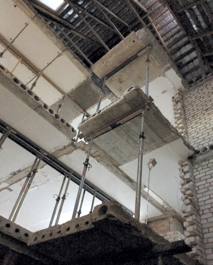 pastato rekonstrukcija